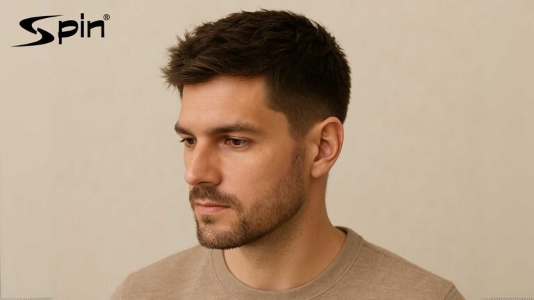 men looks younger by hairstyle