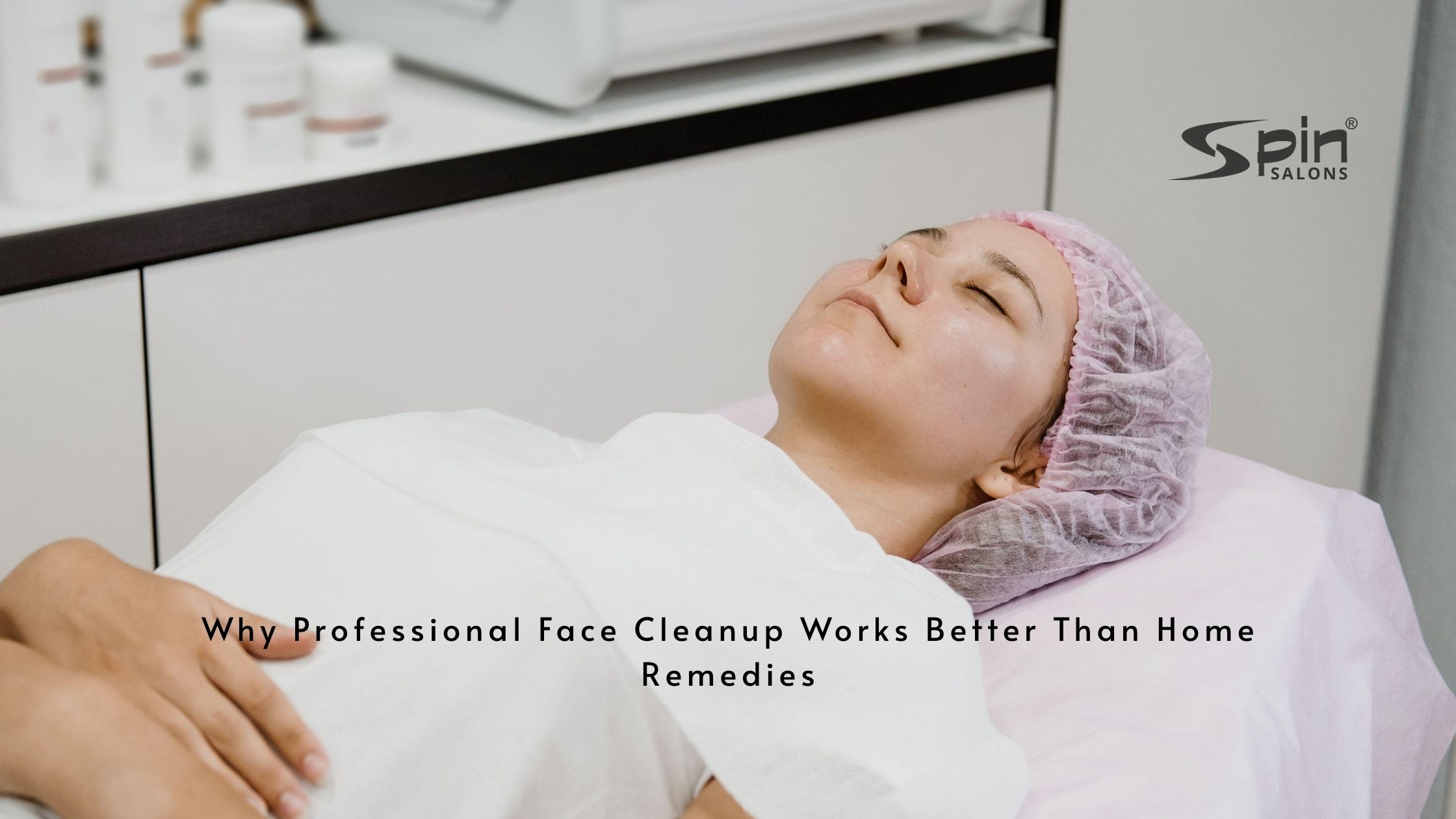 Professional face clean up