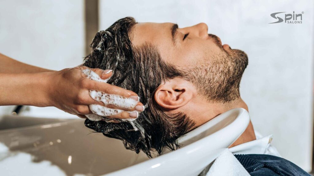 Hair spa for men