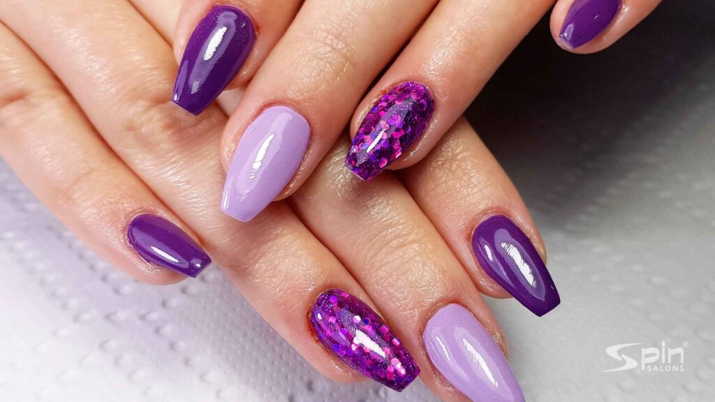Gel overlay nails