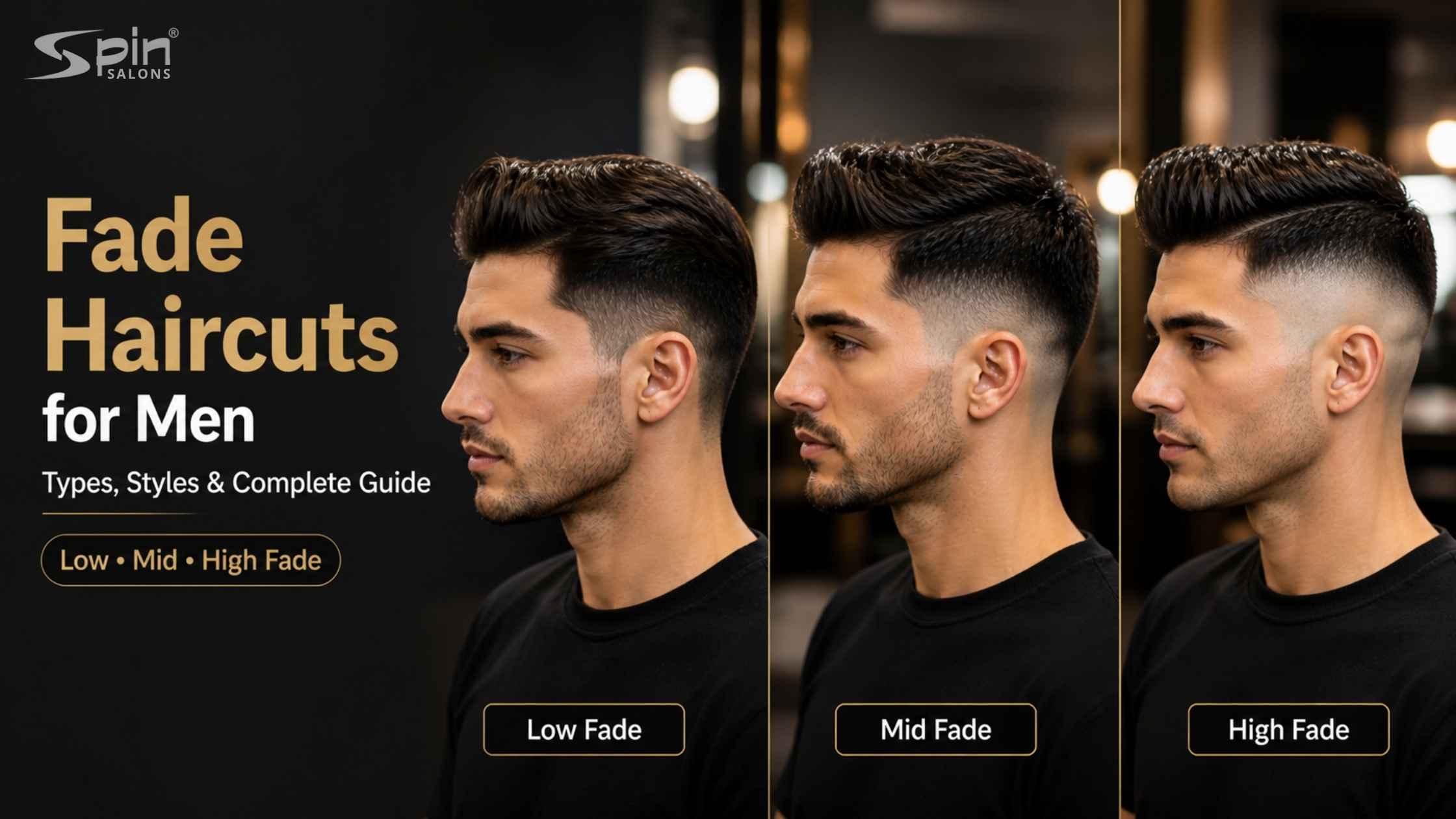 Fade Haircuts for Men: Types, Styles & Complete Guide