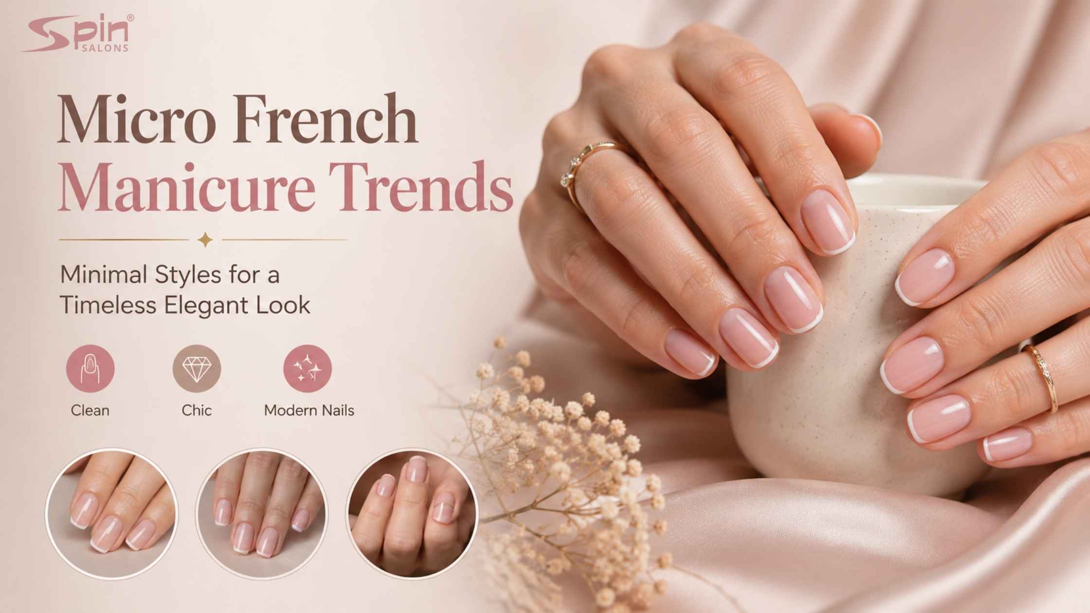Micro French Manicure Trends for Elegant Nail Styles