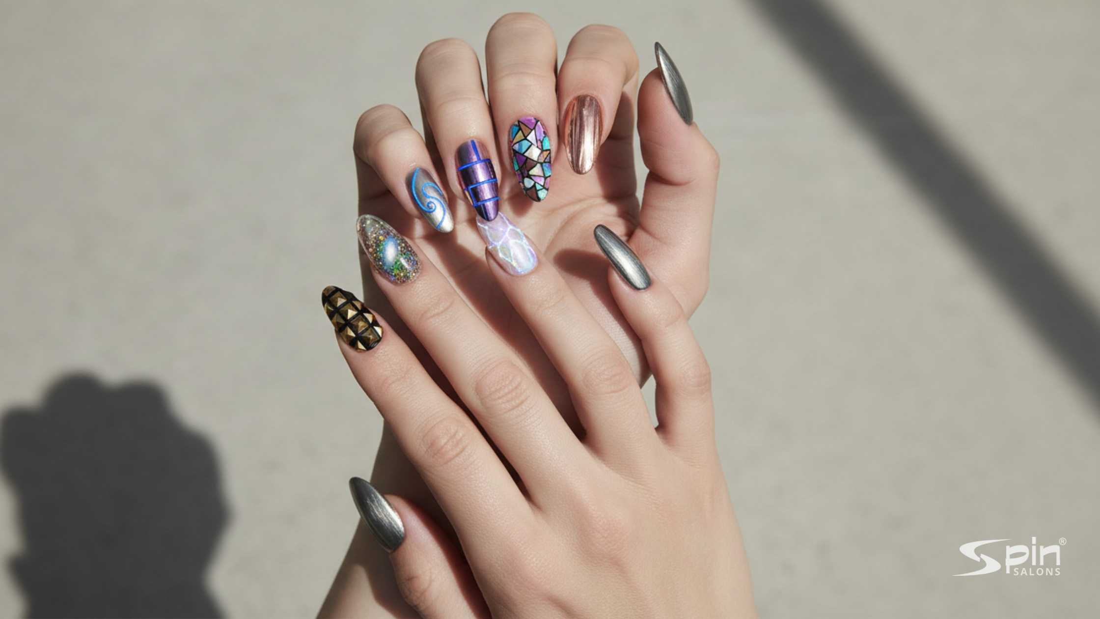 Mismatched Nail Art 2026 for Creative Expression