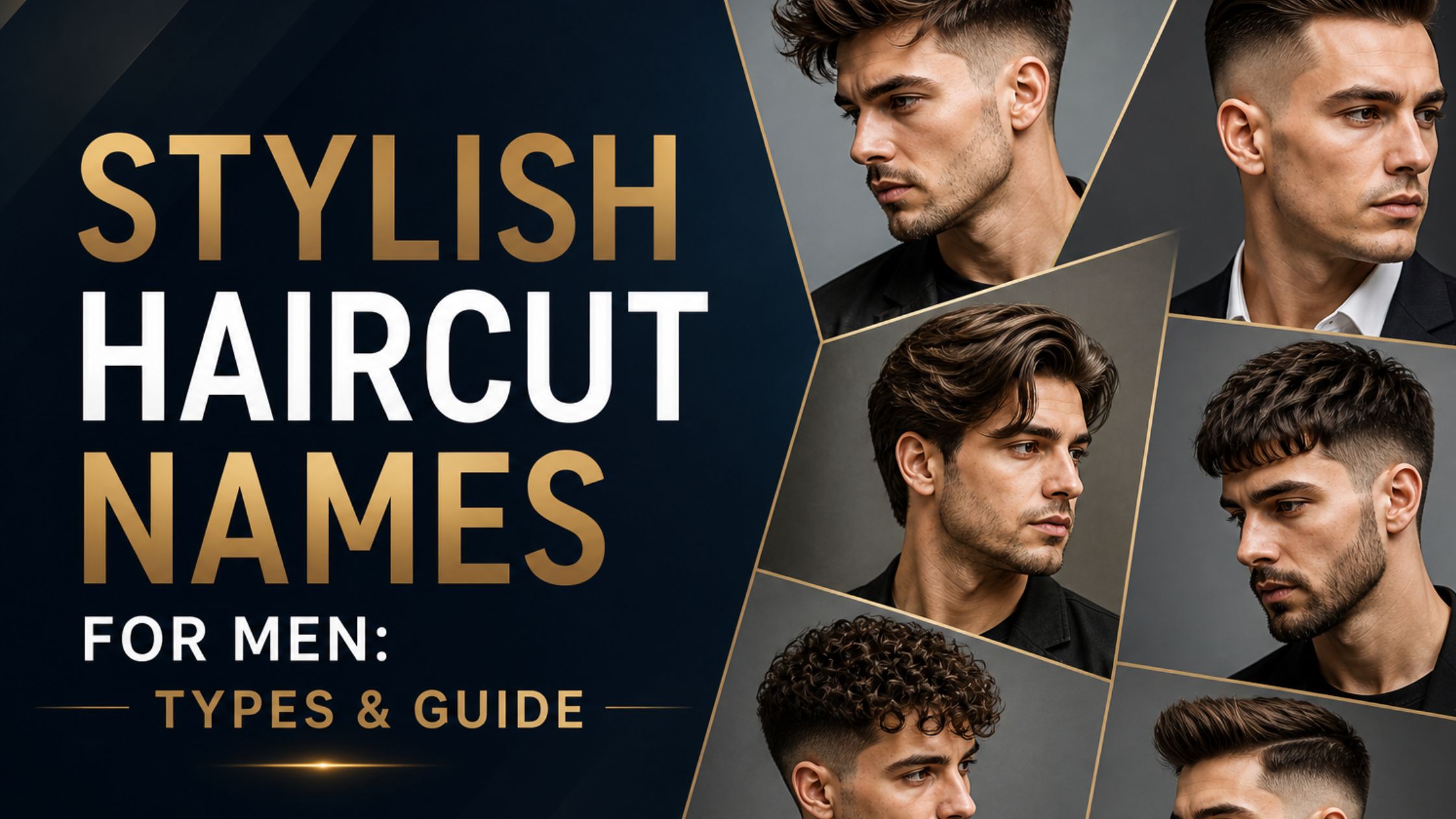 Stylish Haircut Names for Men: Types & Guide