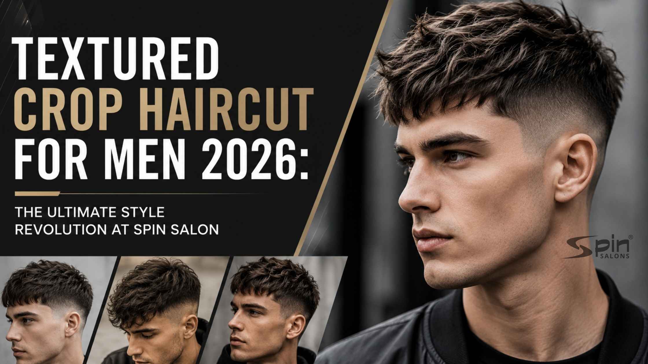 Textured Crop Haircut for Men 2026