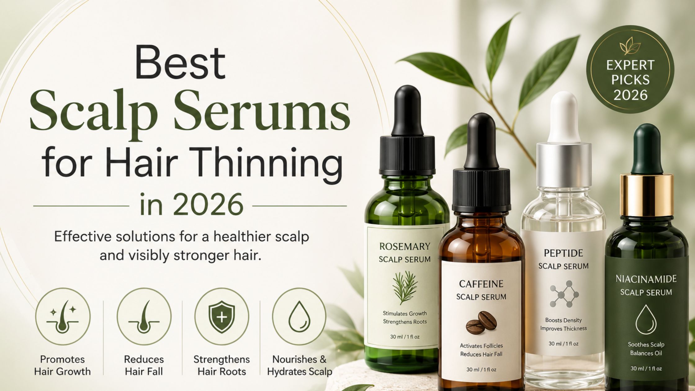Best Scalp Serums for Hair Thinning in 2026