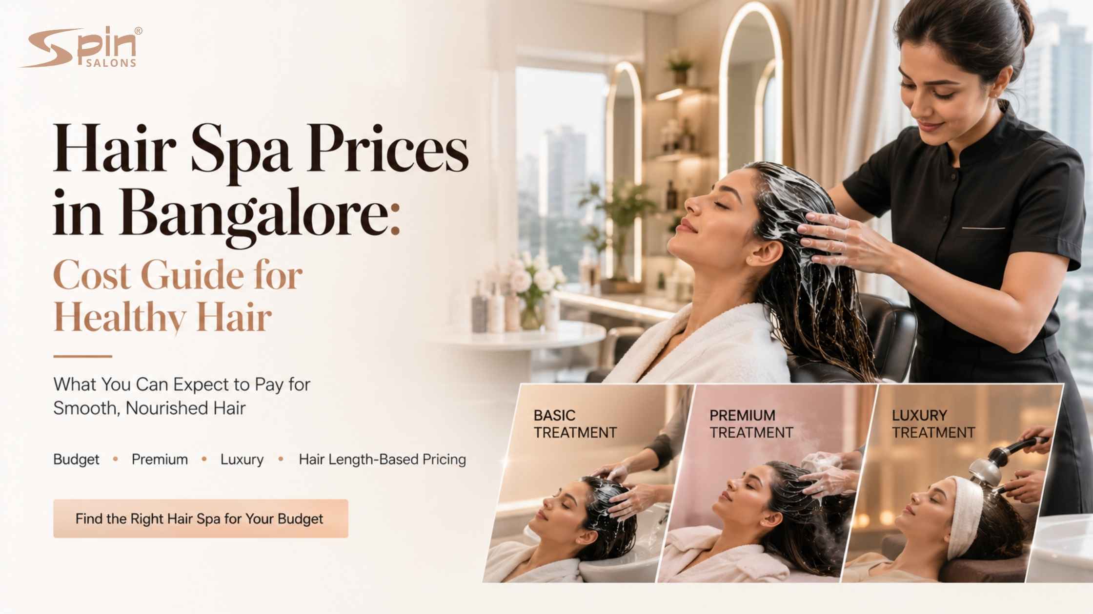 Hair Spa Prices in Bangalore: Cost Guide for Healthy Hair