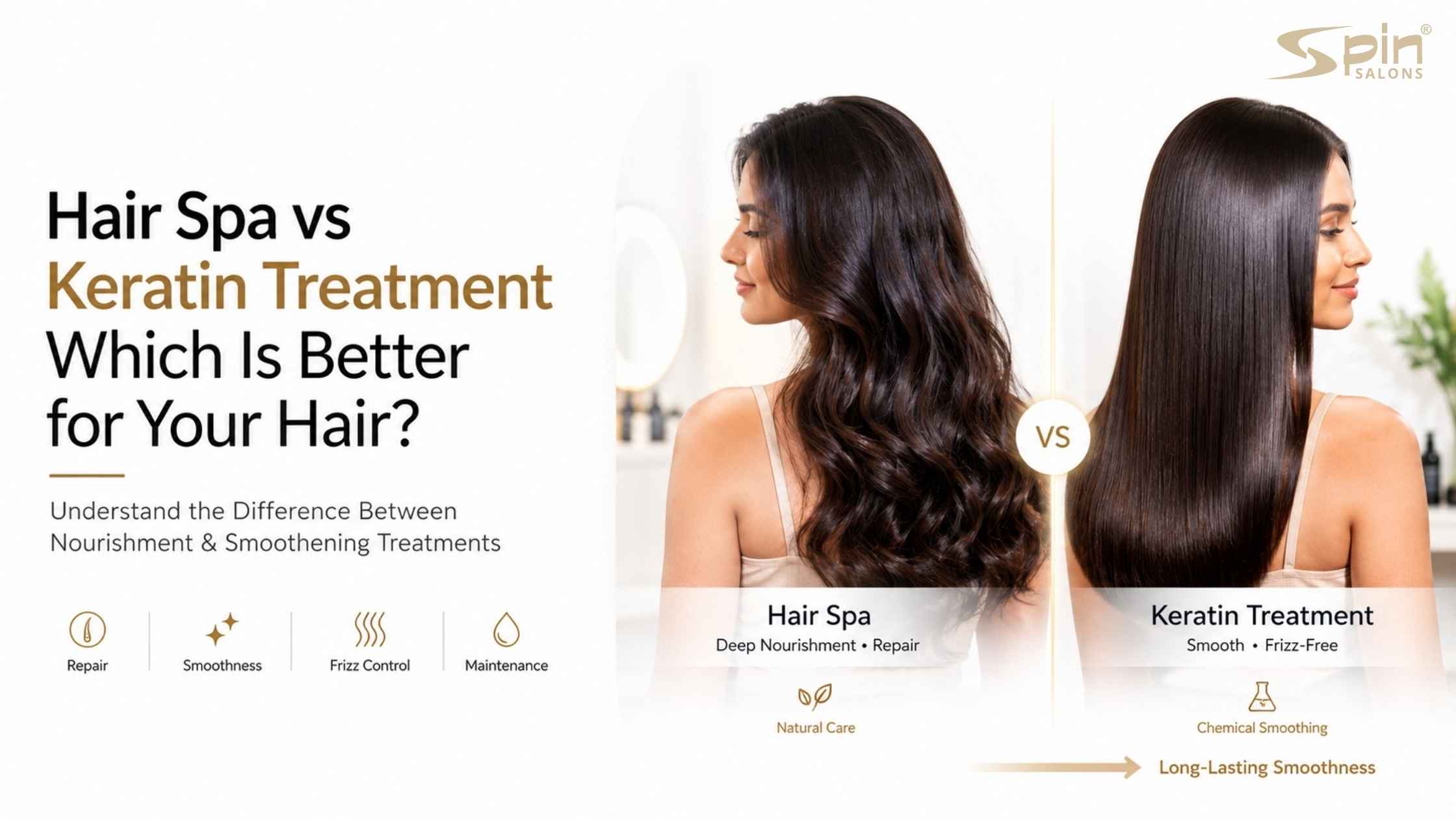 Hair Spa vs Keratin Treatment: Which Is Better for Your Hair?