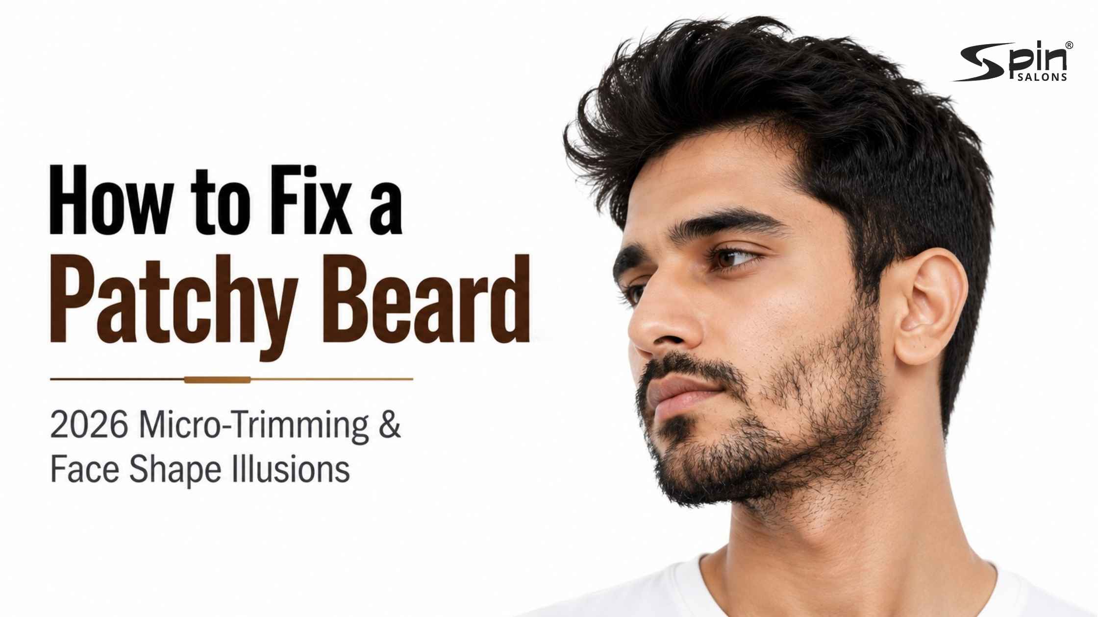 How to Fix a Patchy Beard: 2026 Micro-Trimming & Face Shape Illusions