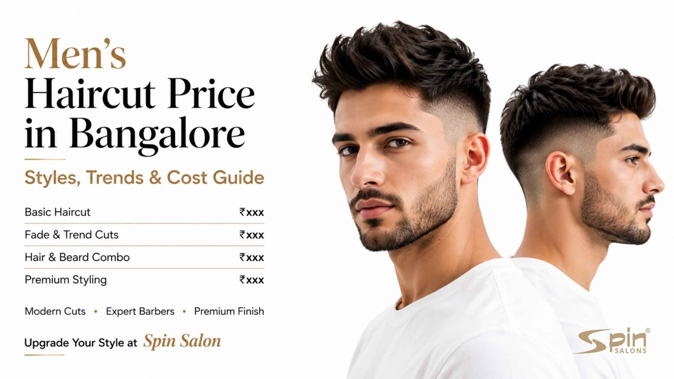 Men’s Haircut Price in Bangalore: Styles, Trends & Cost Guide