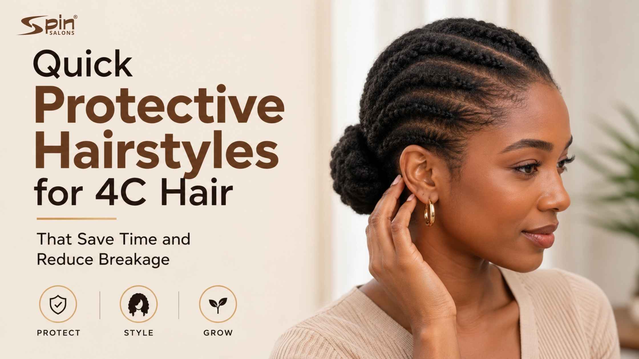 Quick Protective Hairstyles for 4C Hair That Save Time and Reduce Breakage