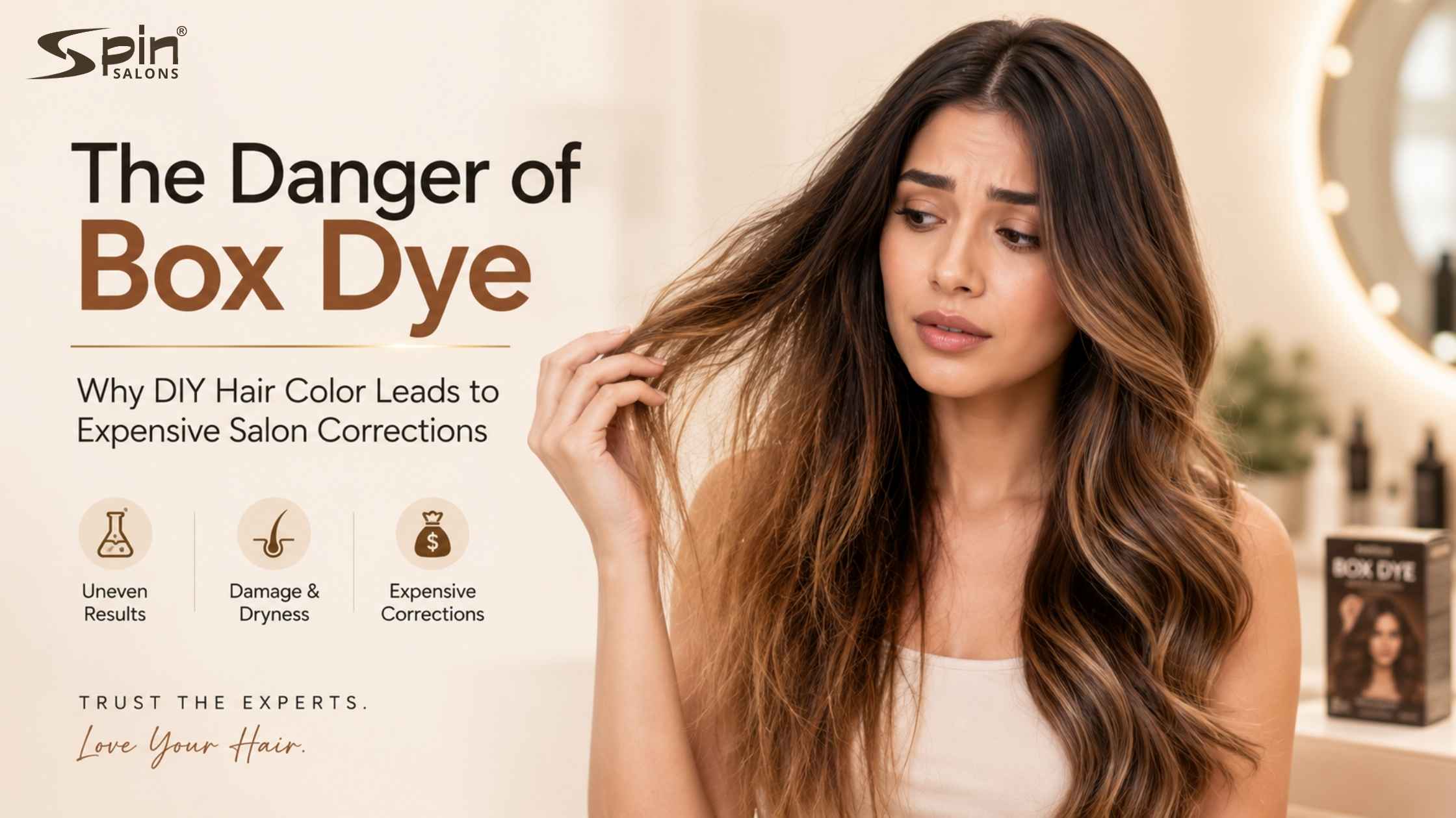 The Danger of Box Dye: Why DIY Hair Color Leads to Expensive Salon Corrections