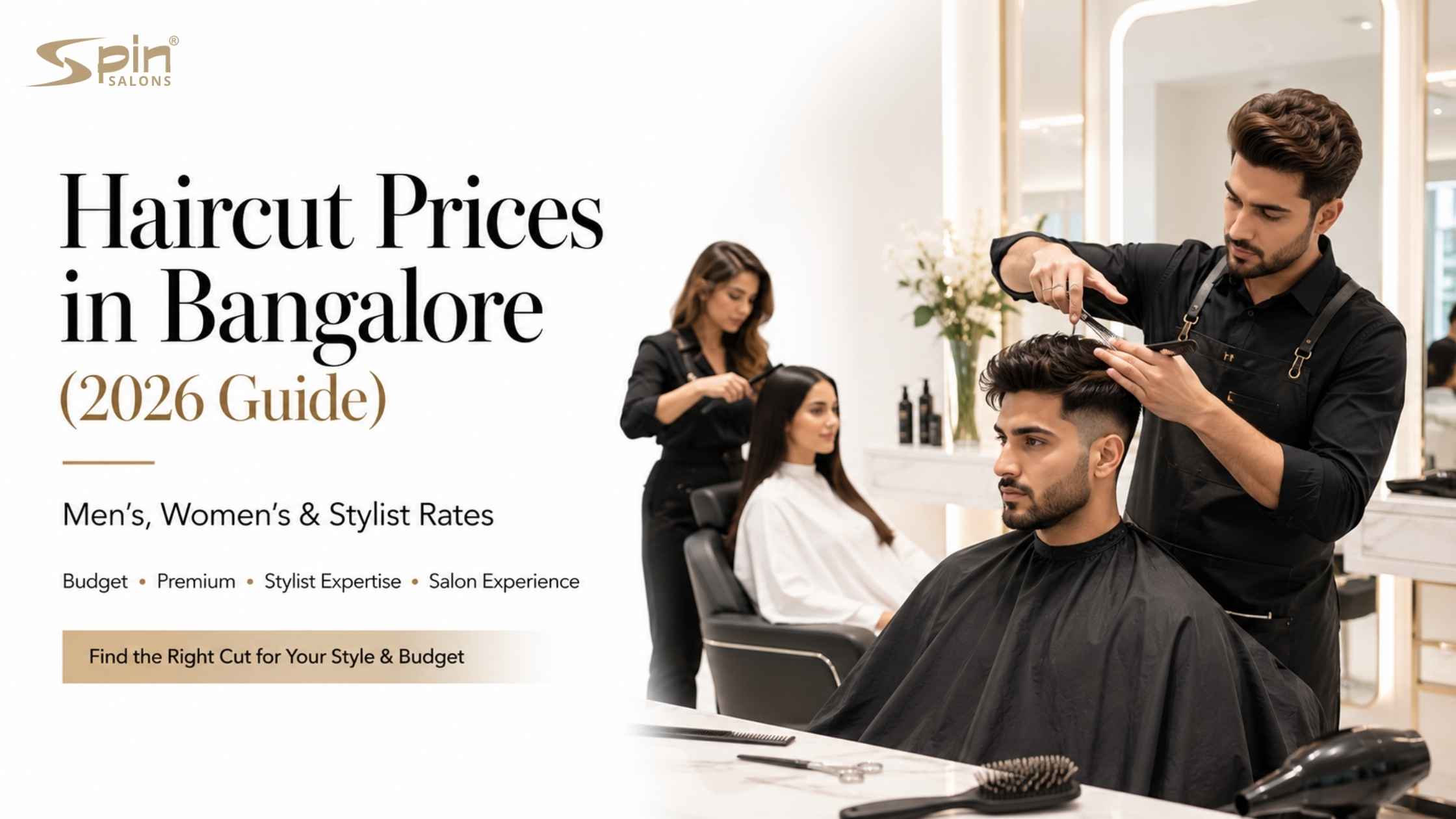 Haircut Prices in Bangalore (2026 Guide): Men’s, Women’s & Stylist Rates