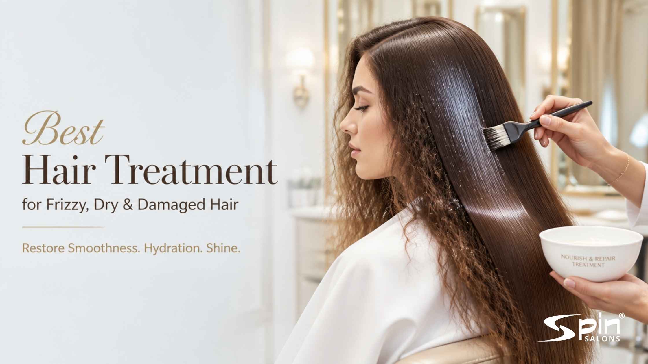 Best Hair Treatment for Frizzy, Dry & Damaged Hair