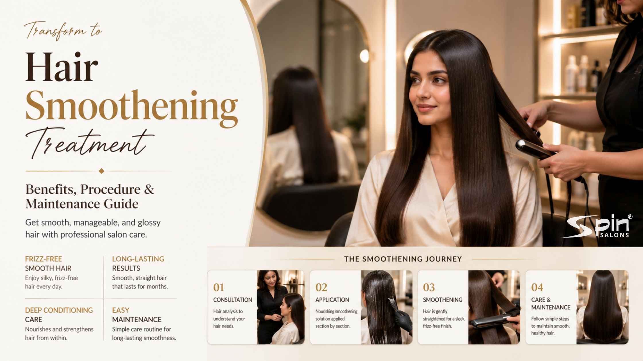 Hair Smoothening Treatment: Benefits, Procedure & Maintenance Guide