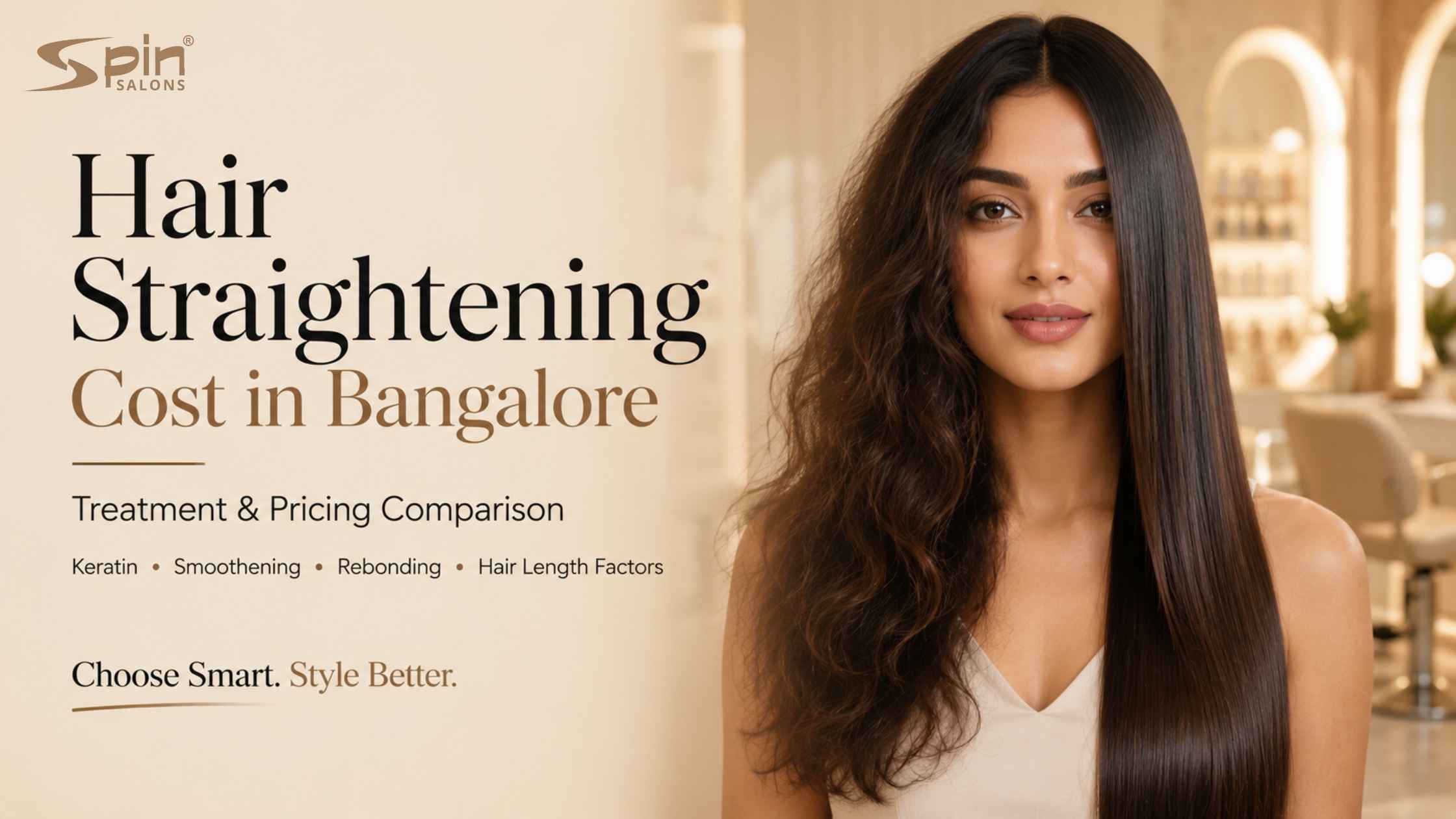 Hair Straightening Cost in Bangalore: Treatment & Pricing Comparison