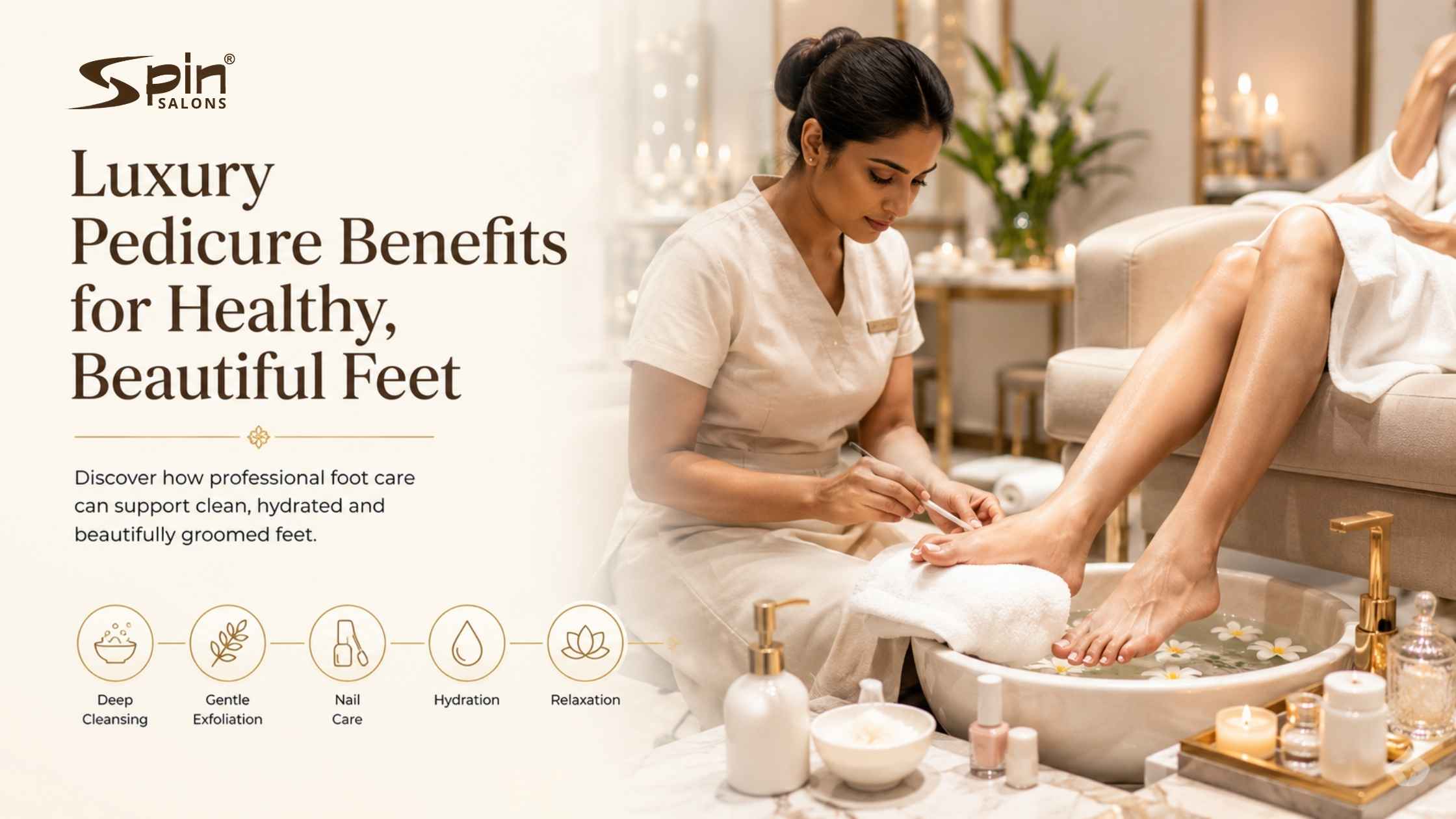 Luxury Pedicure Benefits for Healthy, Beautiful Feet