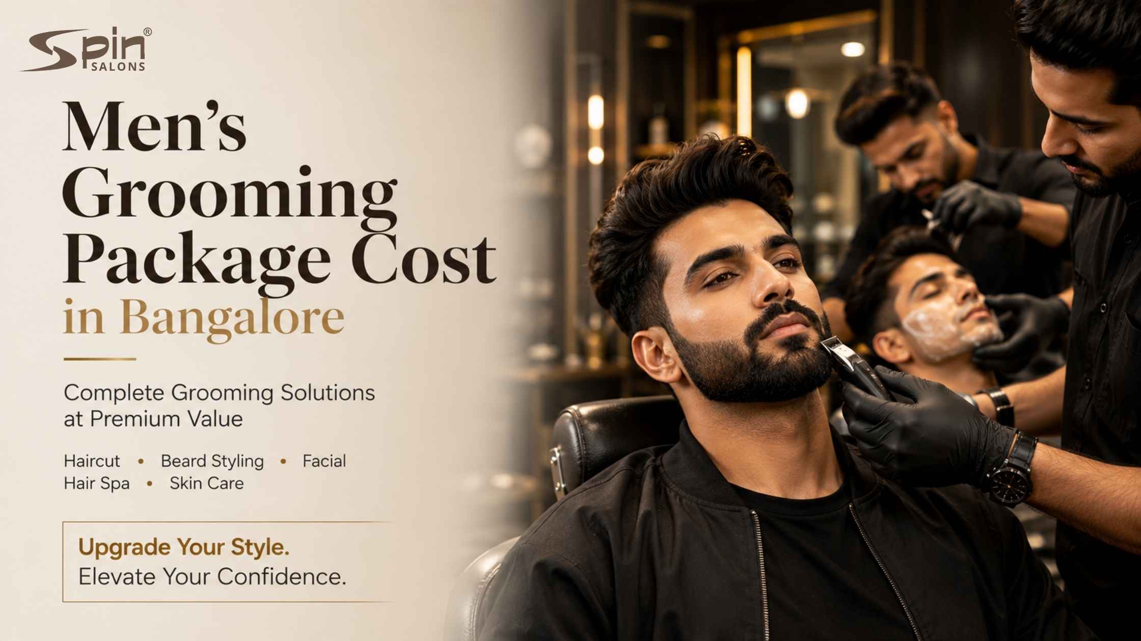 Men’s Grooming Package Cost in Bangalore