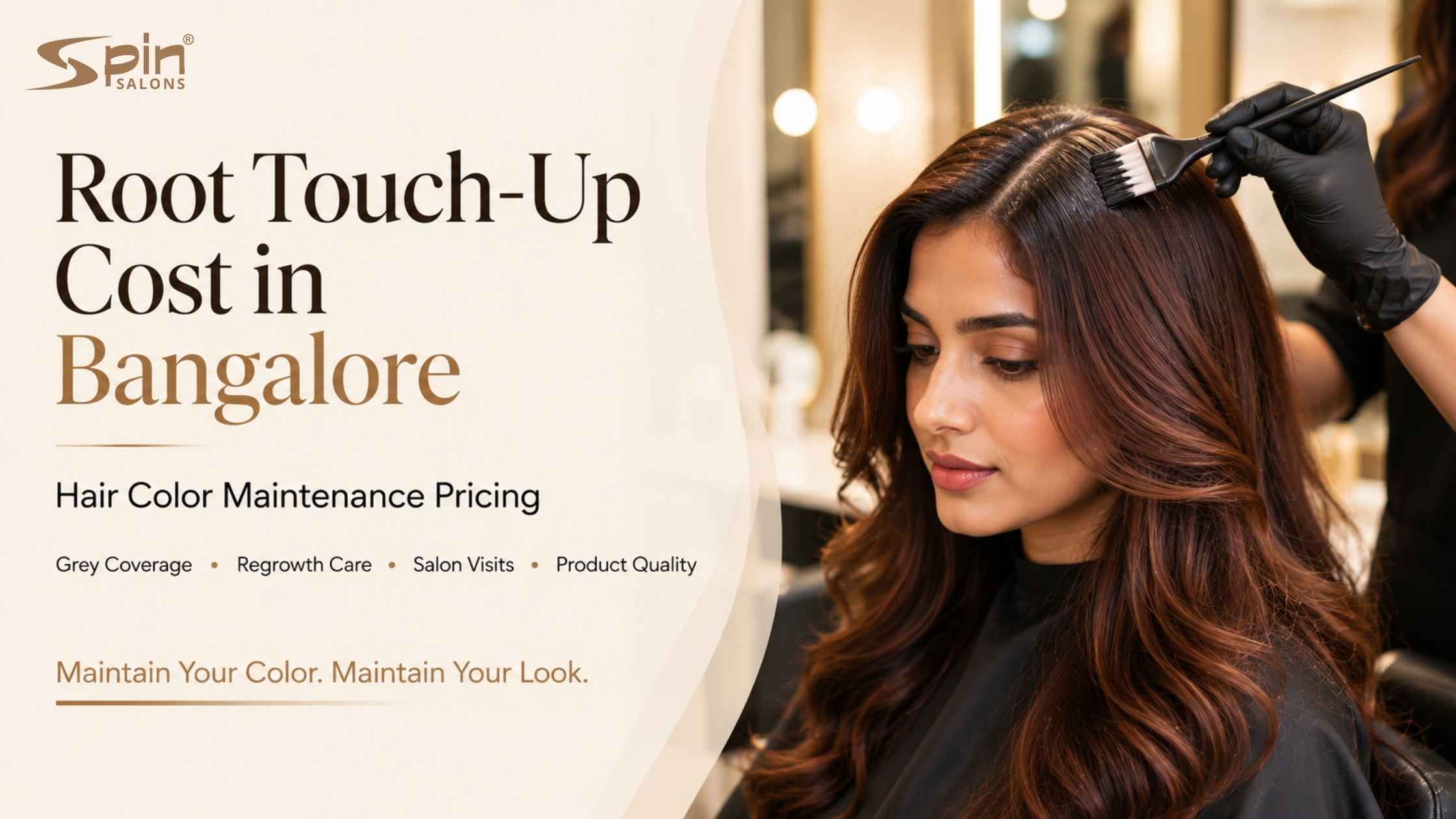 Root Touch-Up Cost in Bangalore: Hair Color Maintenance Pricing