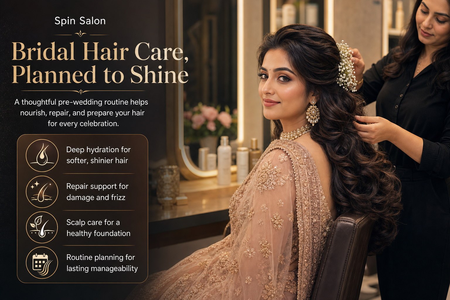 Bridal Hair Treatment Guide: Best Pre-Wedding Hair Care Routine
