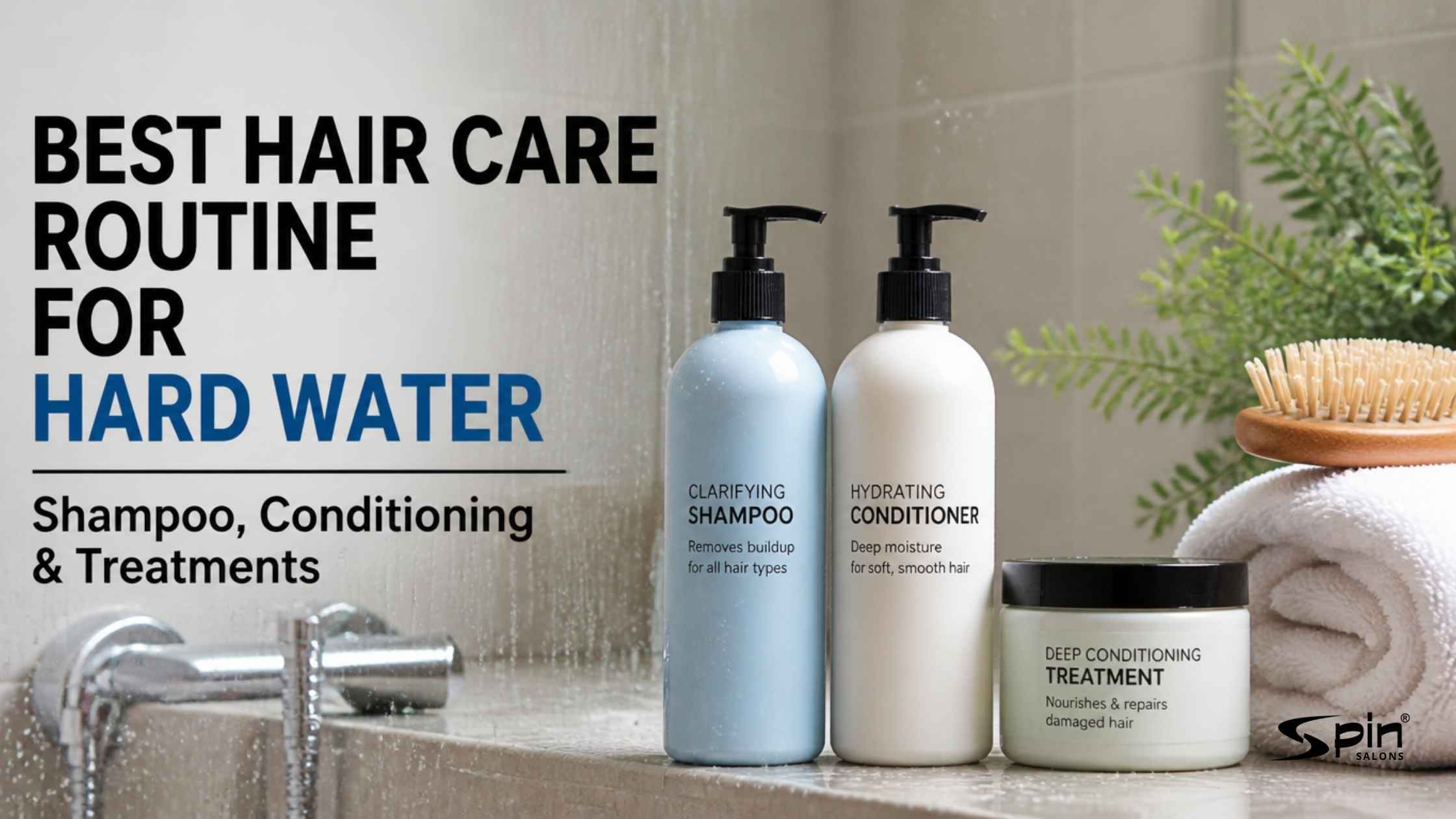 Best Hair Care Routine for Hard Water: Shampoo, Conditioning & Treatments