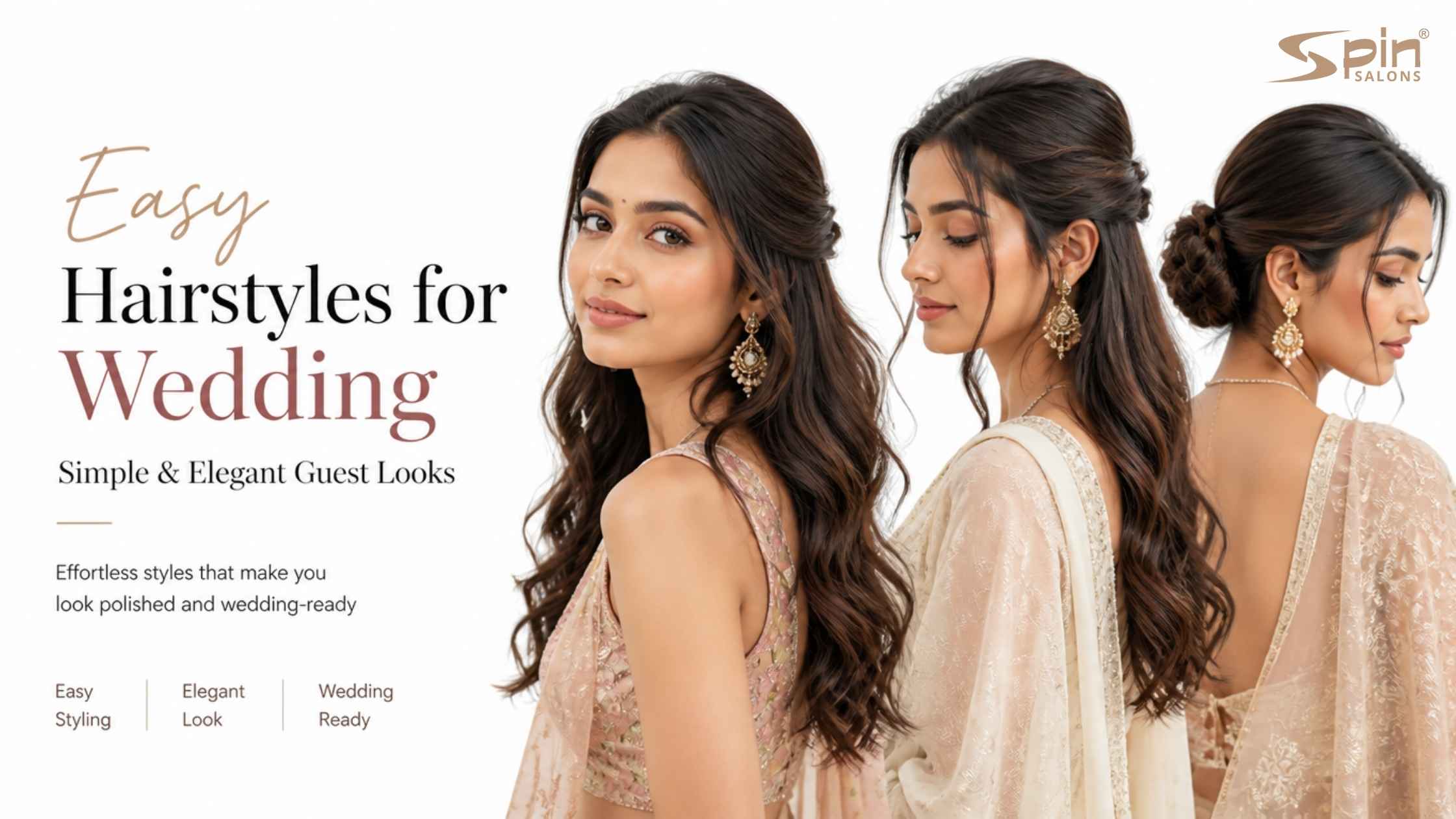 Easy Hairstyles for Wedding: Simple & Elegant Guest Looks