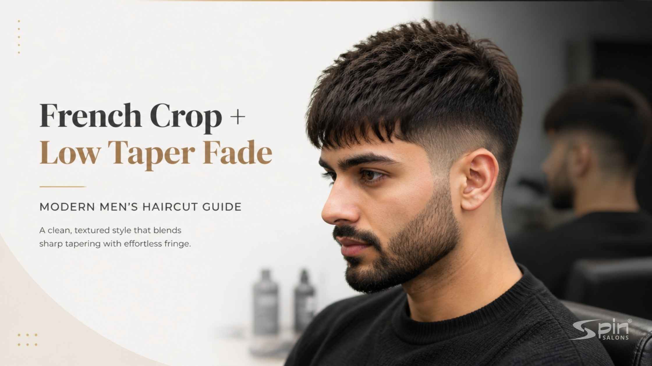 French Crop + Low Taper Fade: Modern Men’s Haircut Guide