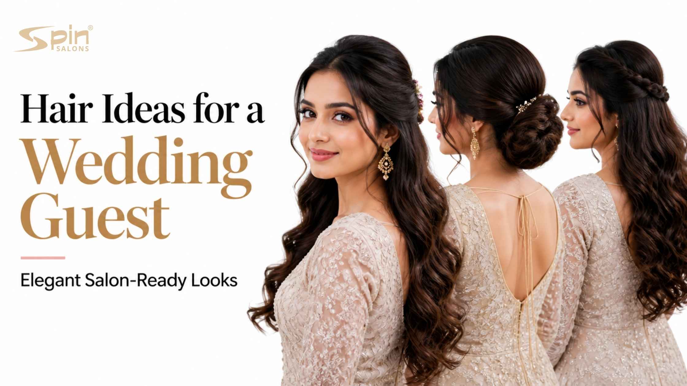 Hair Ideas for a Wedding Guest: Elegant Salon-Ready Looks