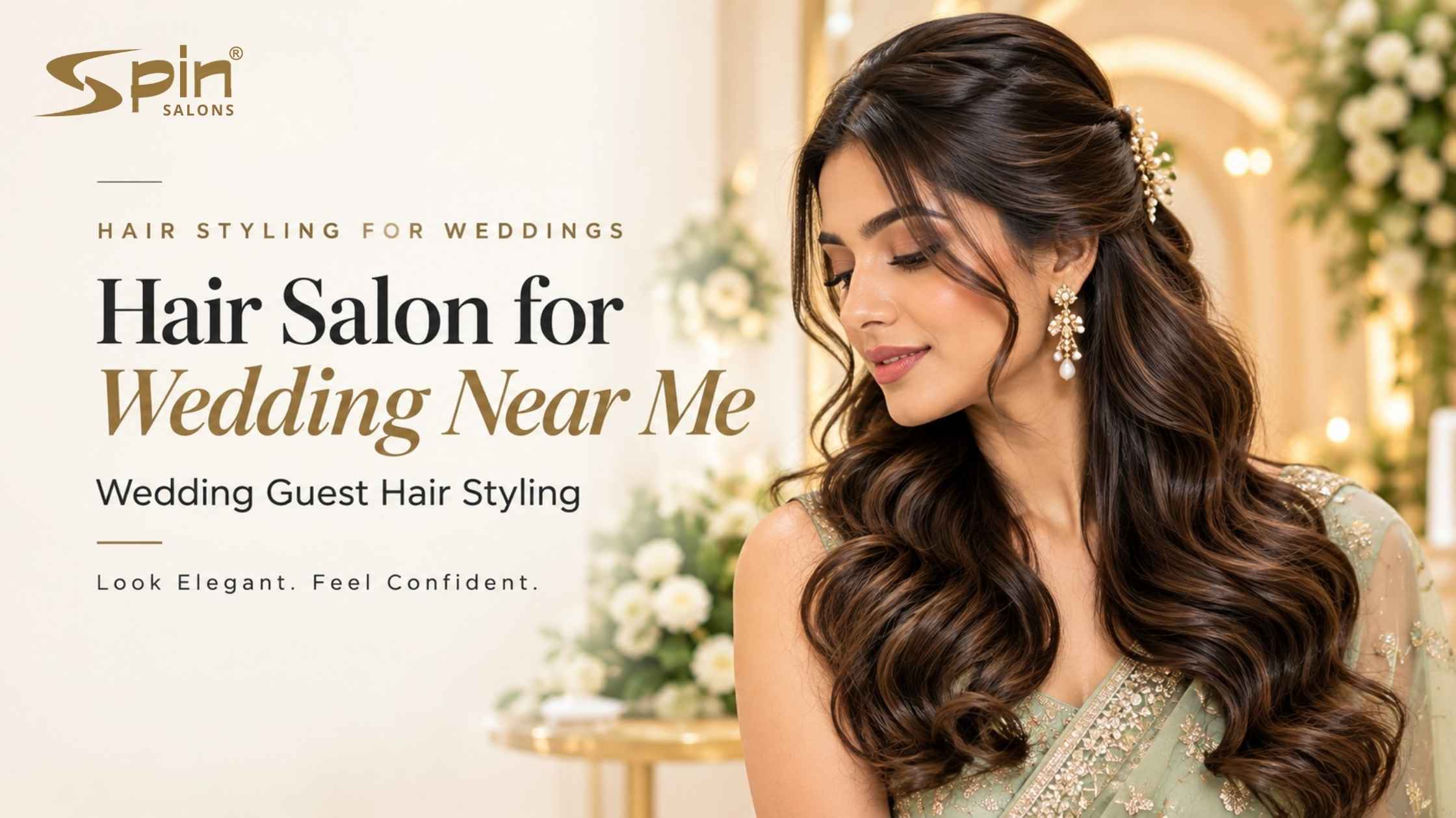 Hair Salon for Wedding Near Me: Wedding Guest Hair Styling