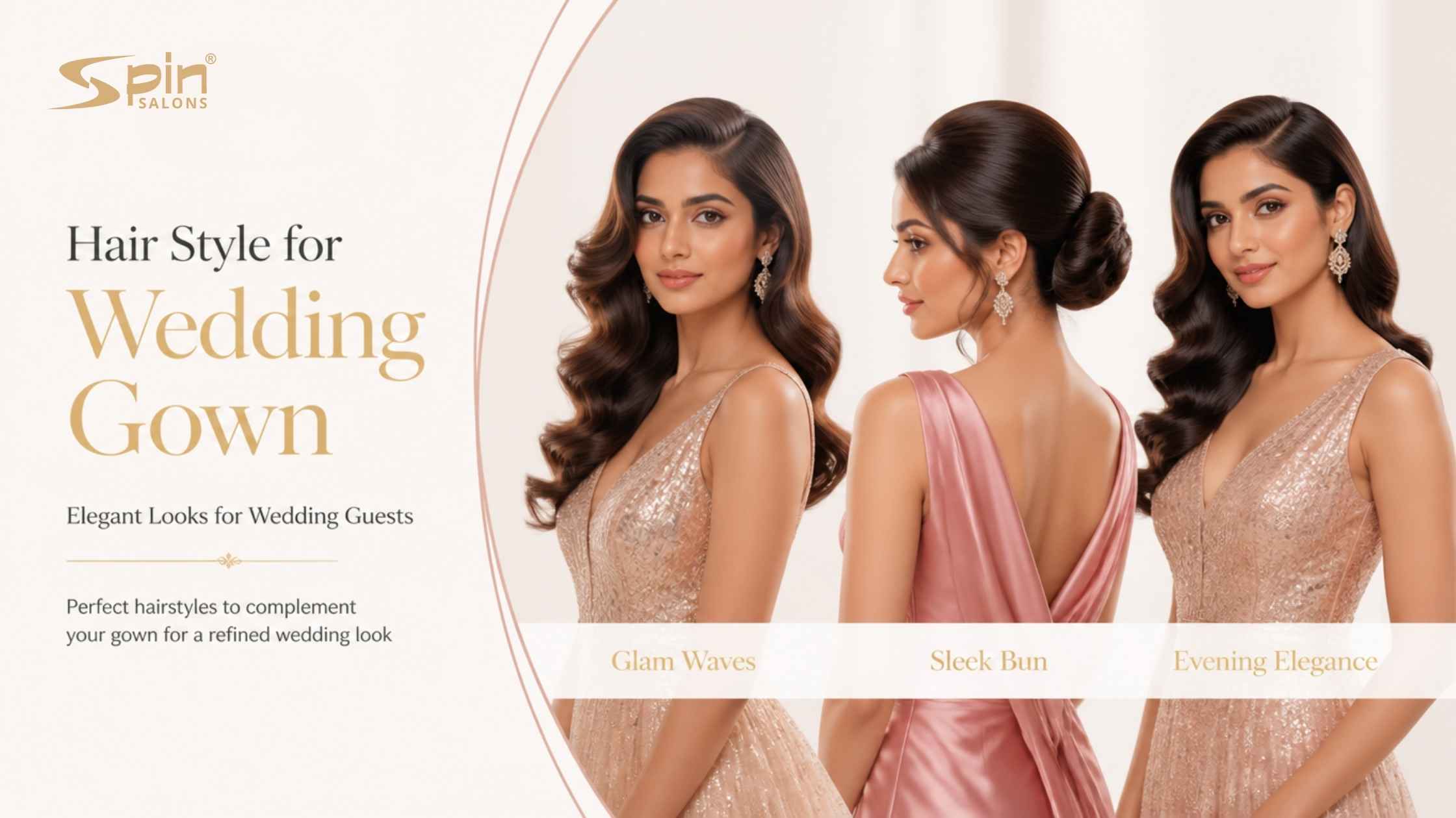 Hair Style for Wedding Gown: Elegant Looks for Wedding Guests