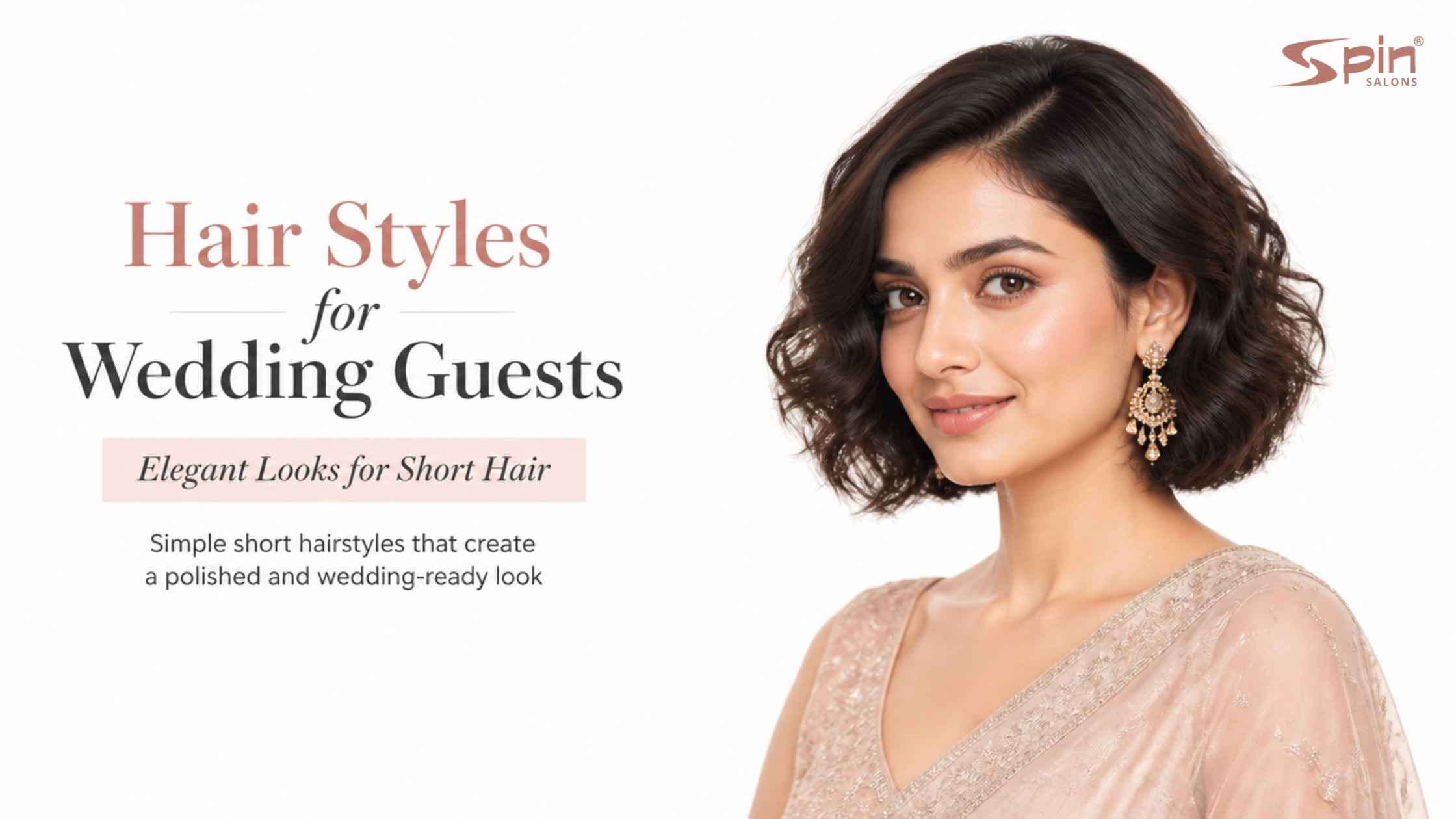 Hair Styles for Wedding Guests with Short Hair