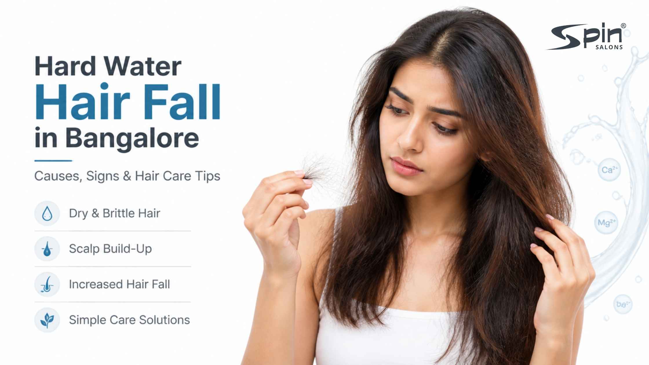 Hard Water Hair Fall in Bangalore: Causes, Signs & Hair Care Tips