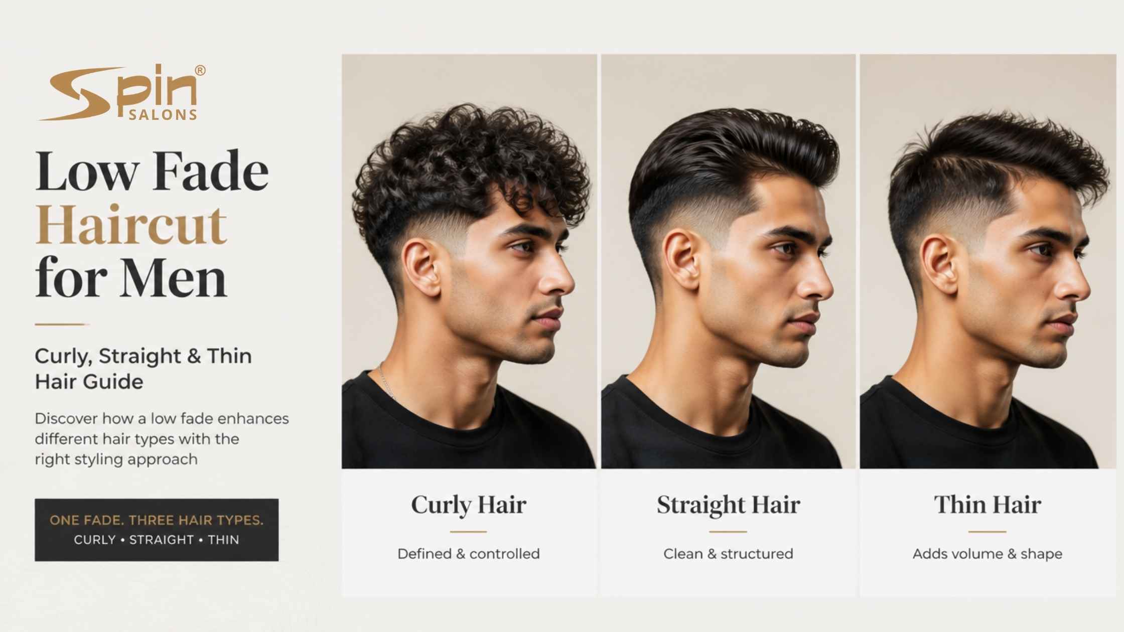 Low Fade Haircut for Men: Curly, Straight & Thin Hair Guide