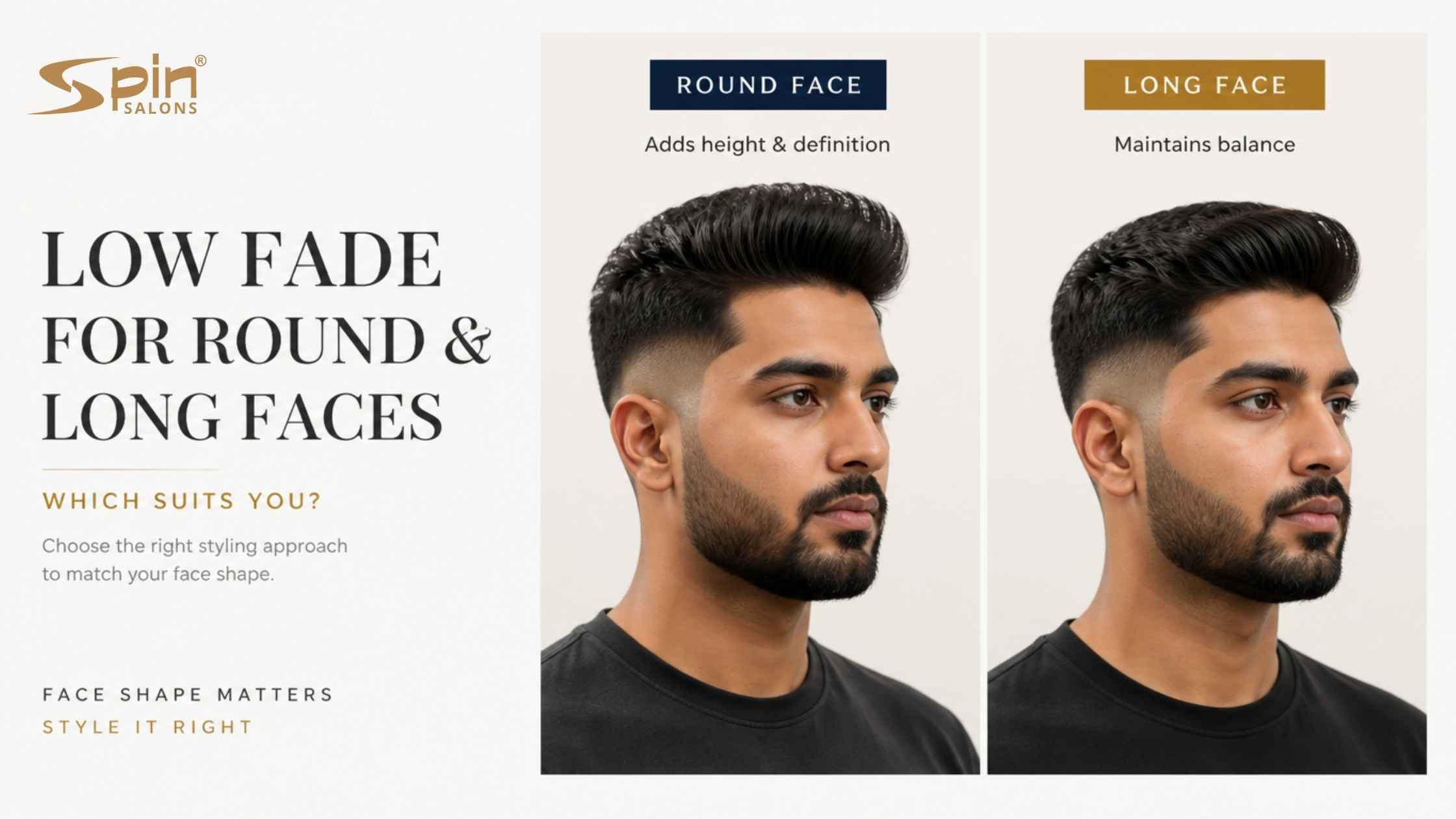 Low Fade for Round & Long Face Shapes: Which Suits You?