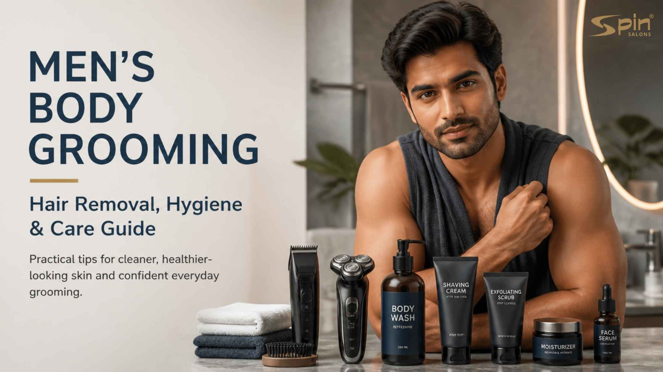 Men’s Body Grooming: Hair Removal, Hygiene & Care Guide