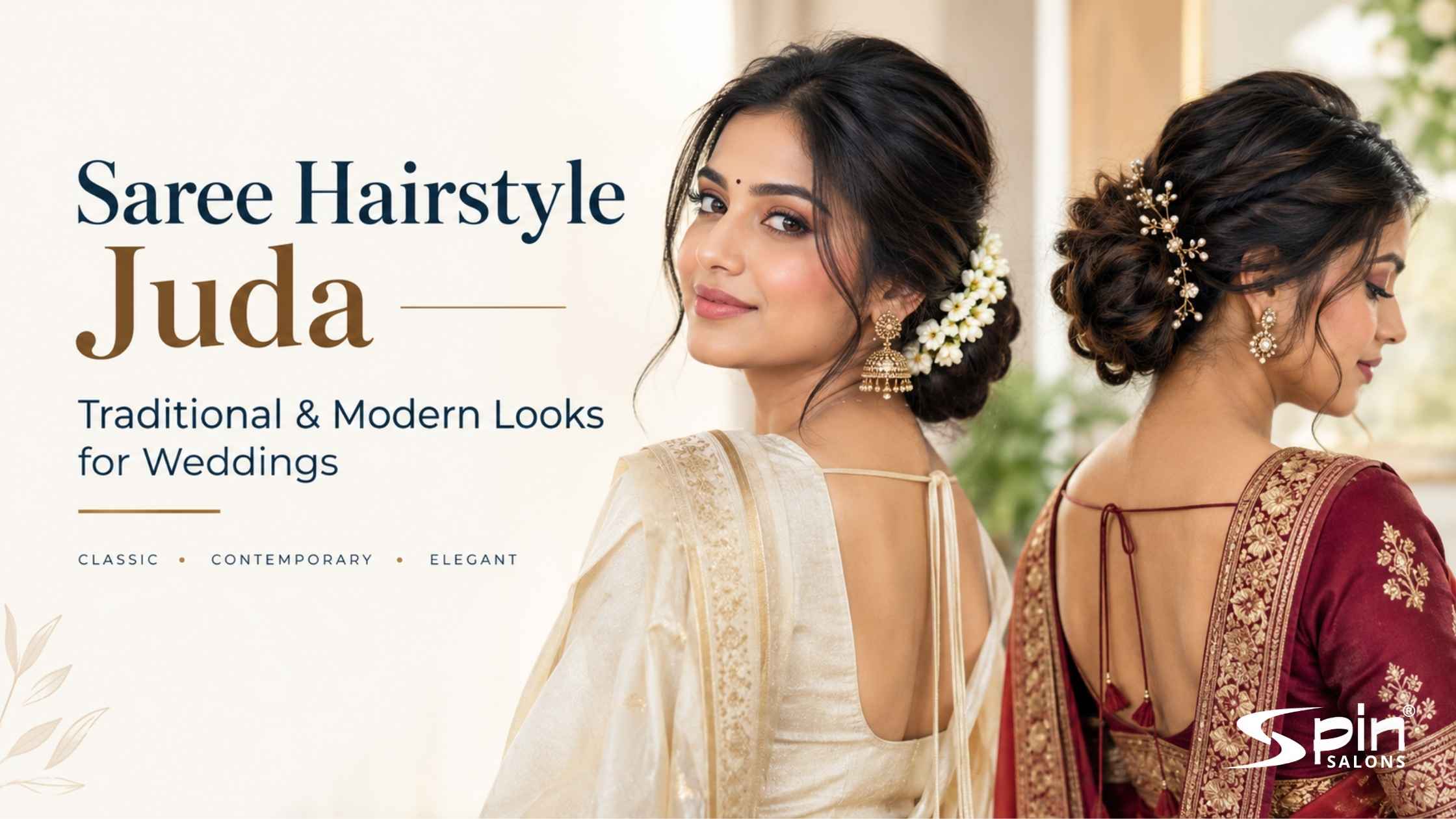Saree Hairstyle Juda: Traditional & Modern Looks for Weddings
