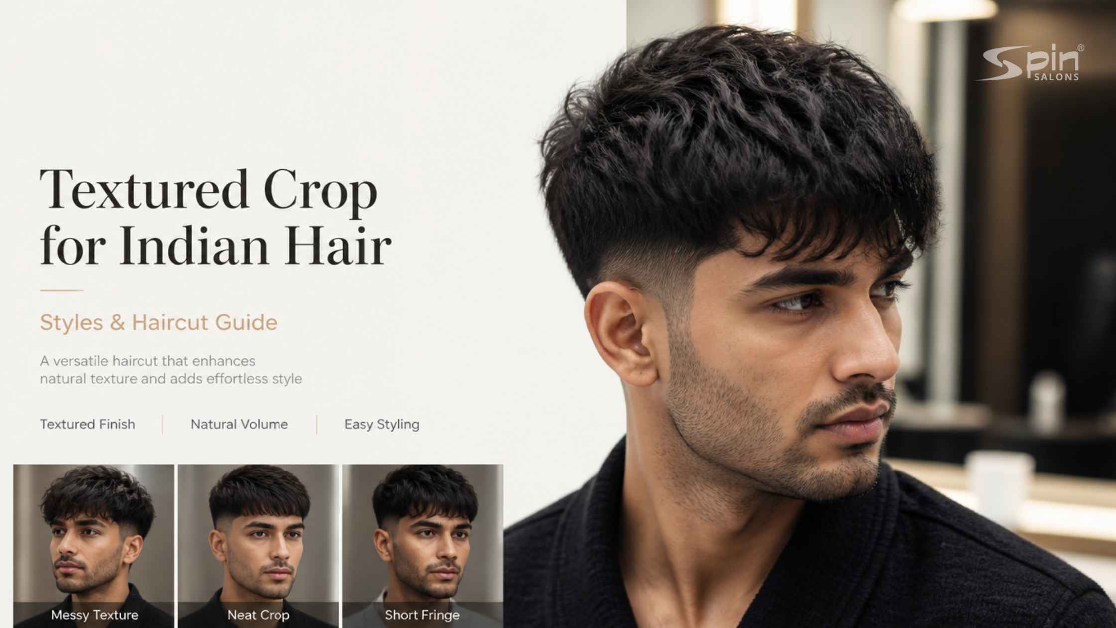 Textured Crop for Indian Hair: Styles & Haircut Guide