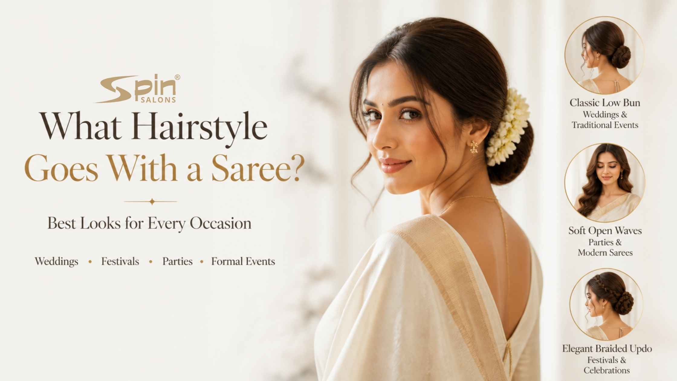 What Hairstyle Goes With a Saree? Best Looks for Every Occasion