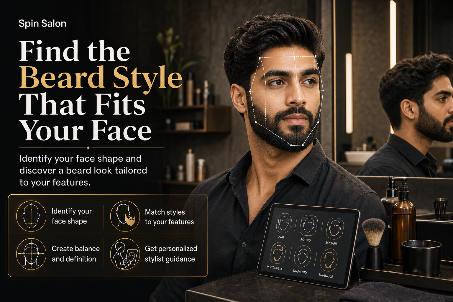 Can't Identify Your Face Shape? Find the Right Beard Style