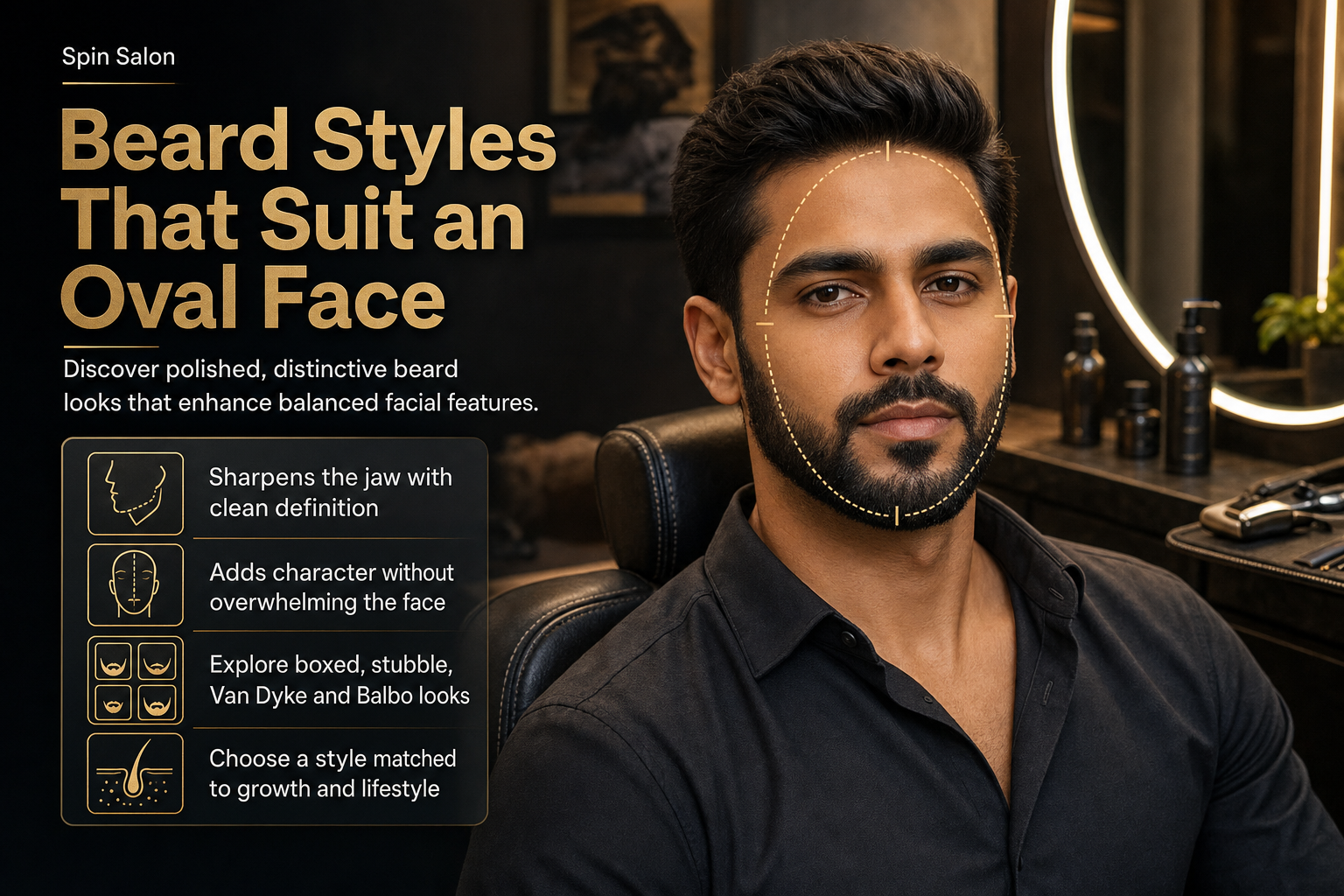 Oval Face Looking Too Plain? Try These Beard Styles