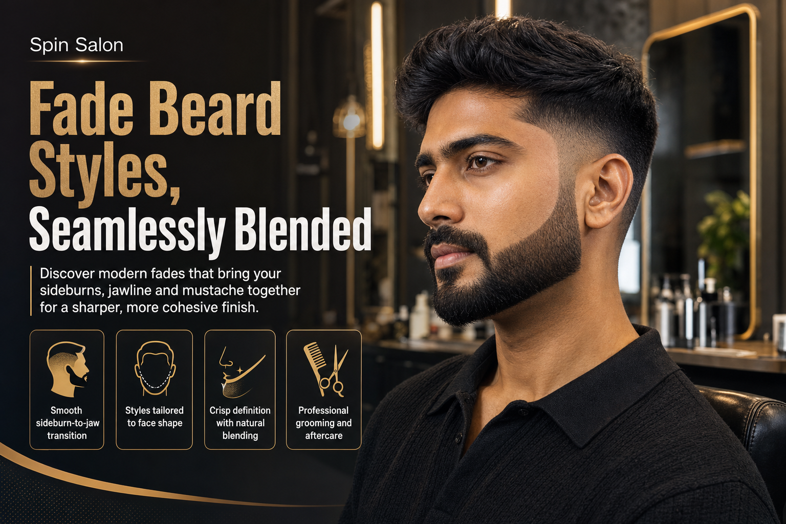 Your Beard Looks Disconnected? Try These Fade Beard Styles