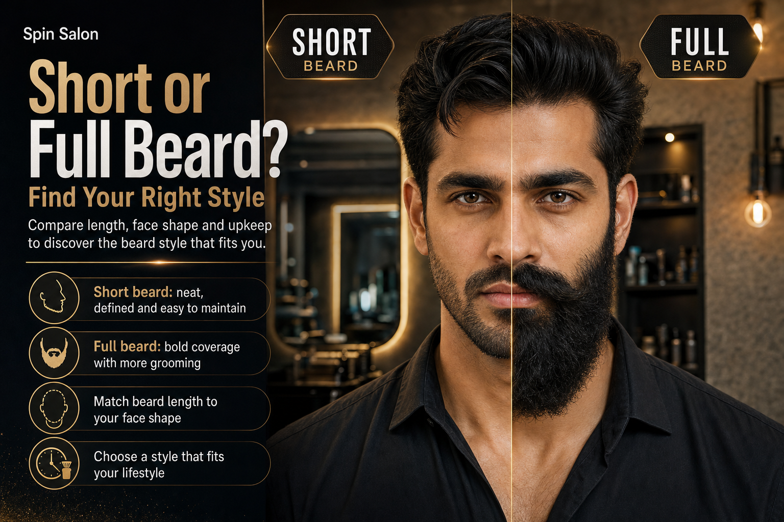 Short or Full Beard? Find the Right Style for You