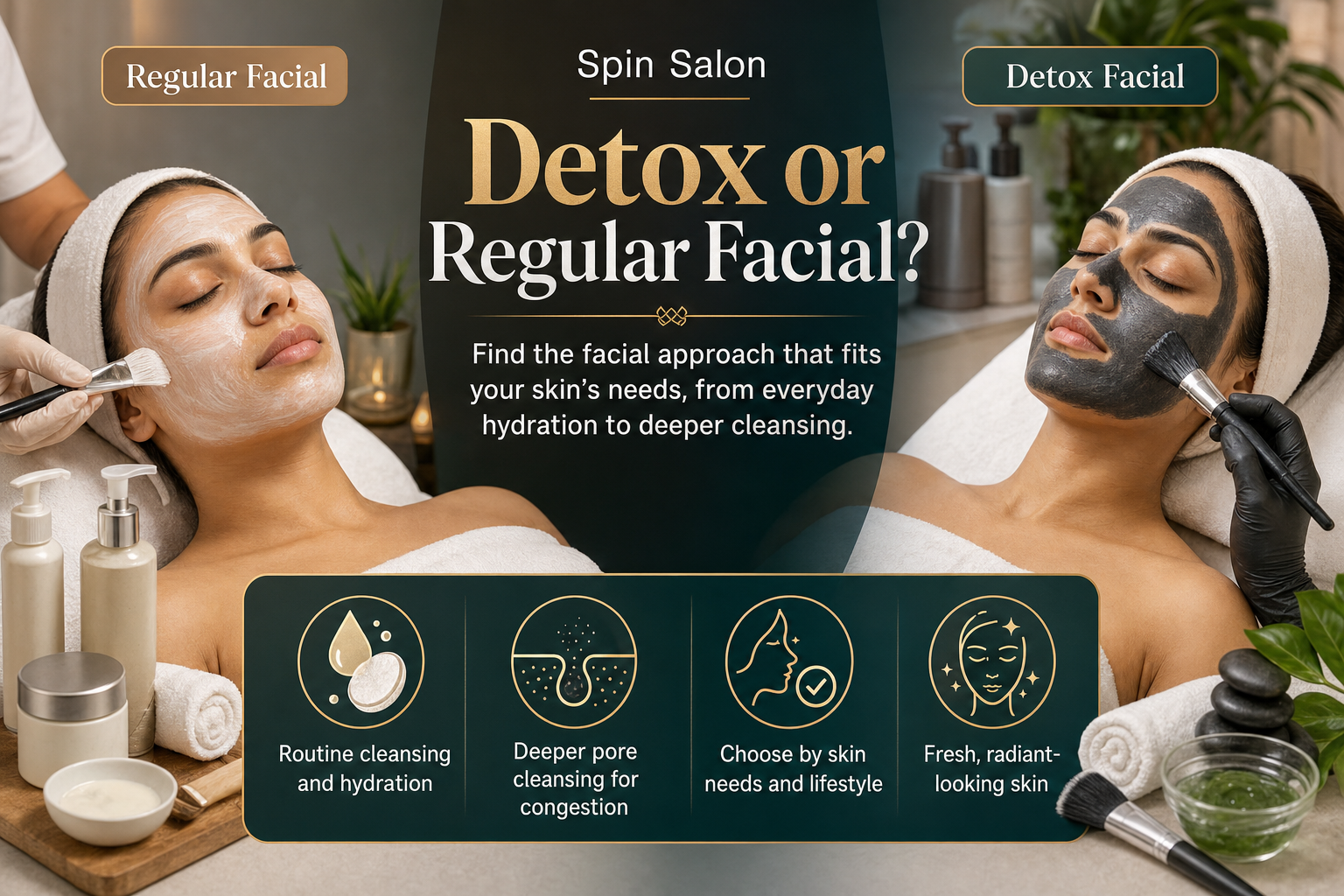 Regular Facial Not Giving You What You Need? Detox vs Regular Facial
