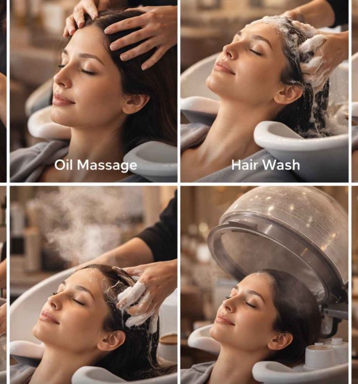 Hair spa process