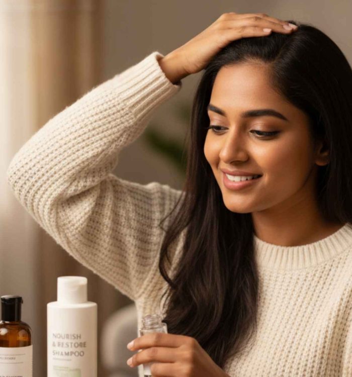 How to treat dry scalp