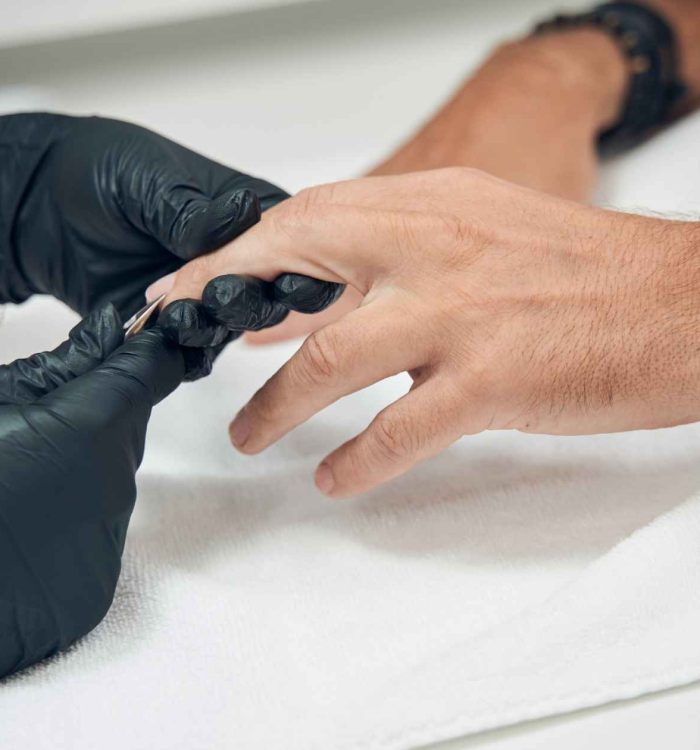 mens pedicure and manicure