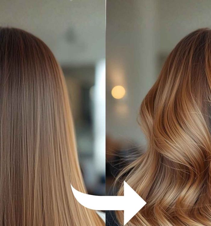 Wavy Hair Transformation